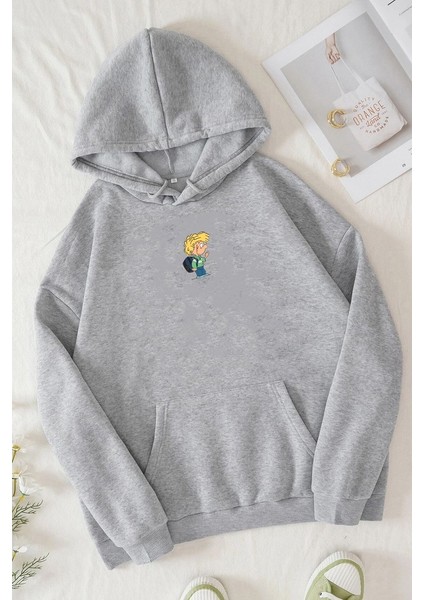 Only Trendwear Unisex Cedric Üzümlü Kekim Baskılı Sweatshirt