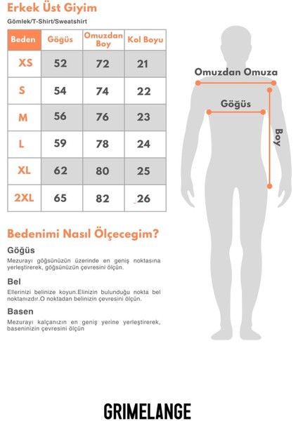 Oscar Erkek %100 Organik Pamuklu Comfort Fit Uzun Dökümlü Kumaş Vanilya T-shirt