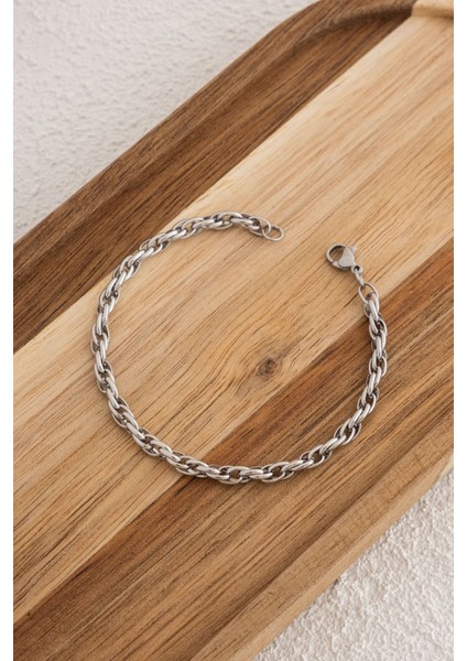 Çelik Küçük Burgu Zincir Halhal Günlük Kullanıma Uygun Küçük Iç Içe Geçmeli Halhal 3mm 22CM+4CM fiyatları