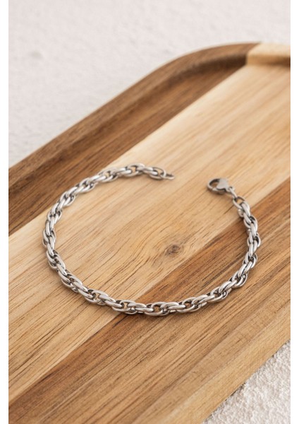 Çelik Küçük Burgu Zincir Halhal Günlük Kullanıma Uygun Küçük Iç Içe Geçmeli Halhal 3mm 22CM+4CM fırsatları