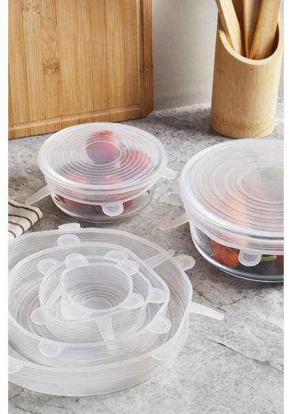 15687 Silicone 6 Lı Strech Kapak