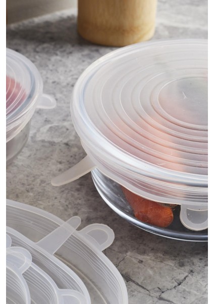 15687 Silicone 6 Lı Strech Kapak fırsatları