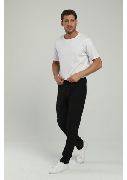 Yuvarlak Yaka Beyaz Relax Organik Pamuk T-Shirt modelleri