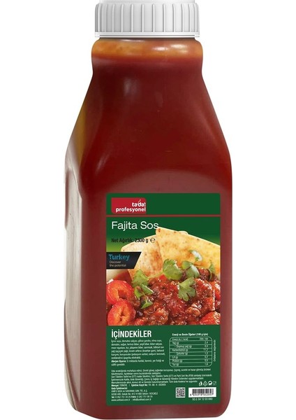 Profesyonel Fajita Sos 2,1 Lt