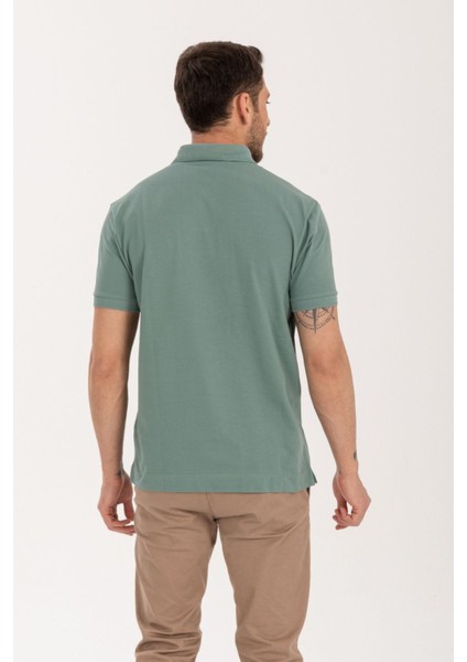 Mint Polo Yaka Regular Fit T-Shirt indirimleri