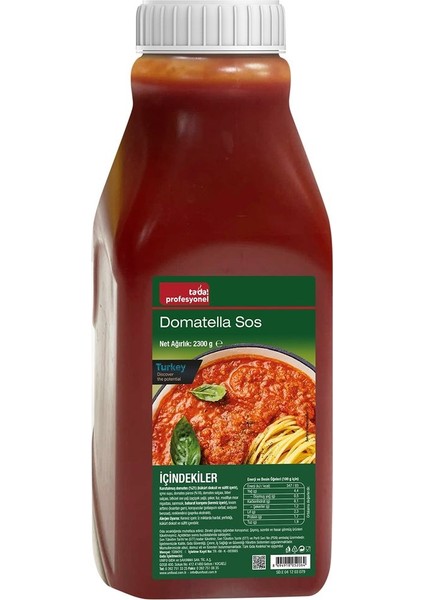 Profesyonel Domatella Sos 2,1 Lt