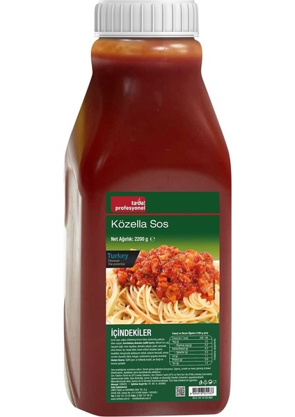 Profesyonel Közella Sos 2,1 Lt