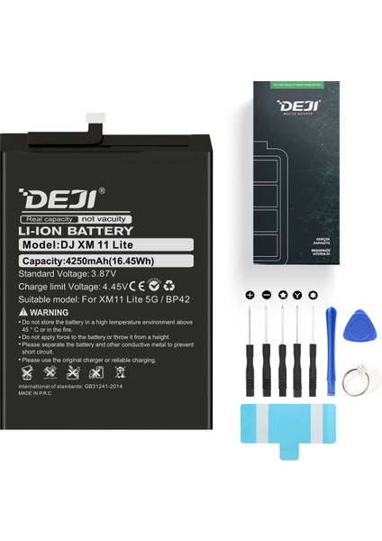 Xiaomi Mi 12 Pro (5g) Uyumlu Mucize Batarya BP45