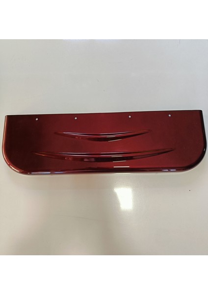 3 Tekerlekli Elektrikli Motor Koltuk Rayi Arka Kapağı Koyu Kırmızı
