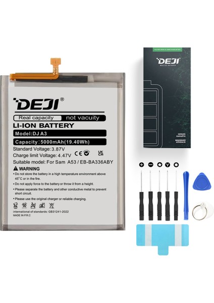 Samsung Galaxy A53 Uyumlu Mucize Batarya EB-BA336ABY