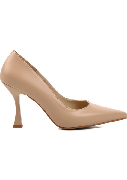 Ten Ince Topuklu Kadın Abiye Ayakkabı 284083 Z