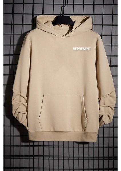 Only Trendwear Unisex Represent Sırt Baskılı Sweatshirt