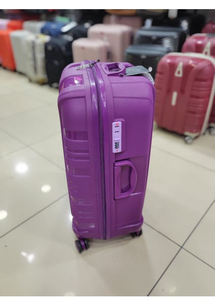 Accord Pp Kırılmaz Slikon 3'lü Set Valiz