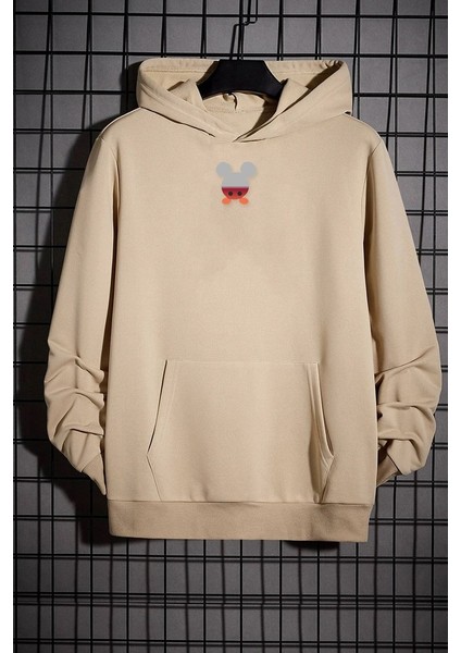 Only Trendwear Unisex Mause Sırt Baskılı Sweatshirt