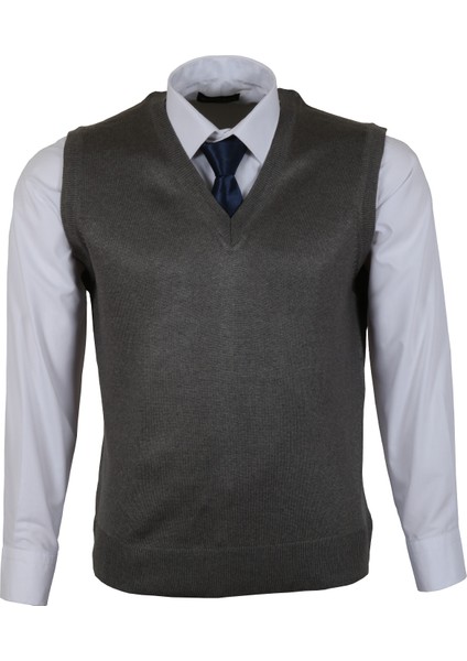 Erkek Süveter Yünlü Kazak Klasik Normal Kesim RAR00341