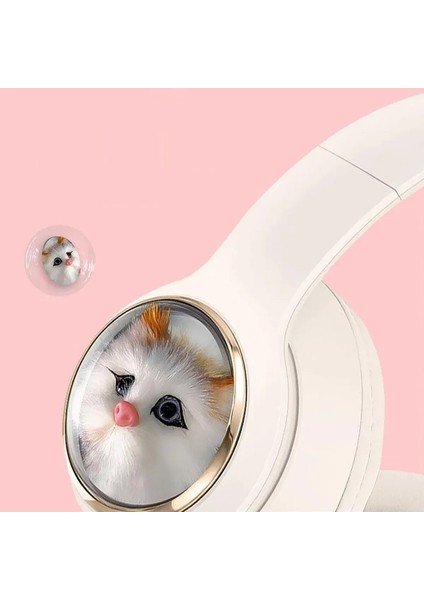Kedi Kulaklık Bluetooh Kablosuz Kız ve Erkek Çocuklar Için Hediye Önerisi Renkli Kedi Kulaklıklar modelleri