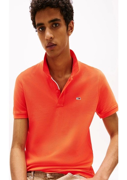 Tjm Slım Placket Polo Ext