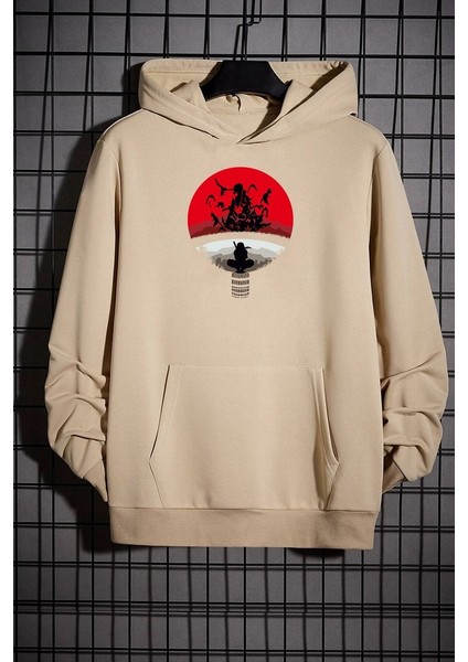 Only Trendwear Unisex Itachi Uchiha Baskılı Sweatshirt