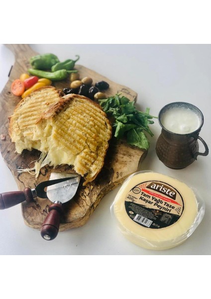 2'li Taze Kaşar Peyniri 800 gr (400gr x 2)