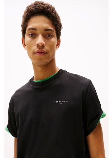 Tjm Slım Lınear Chest Ss Tee Ext fırsatları