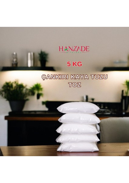 Çankırı Kaya Doğal Öğütülmüş Kaya Tuzu 5 kg