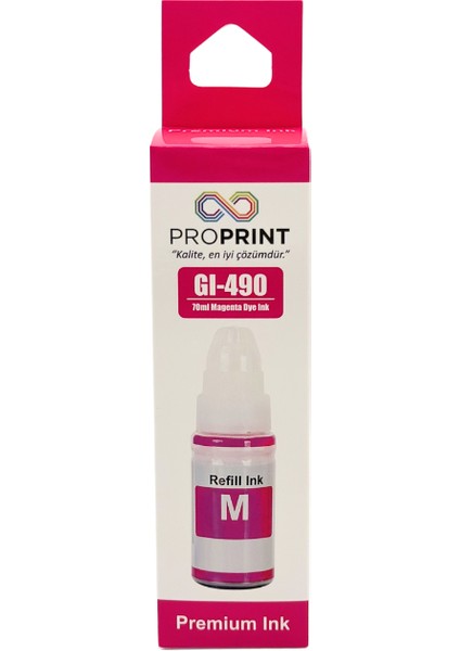 Canon G2410 Kırmızı Mürekkep 70 ml GI-490