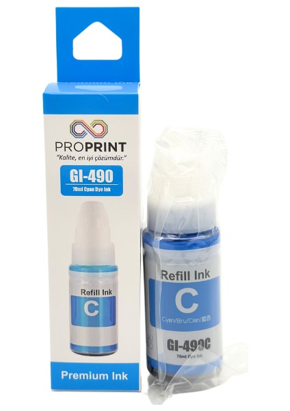 Canon G1410 4 Renk Mürekkep 135 ml - 70 ml GI-490