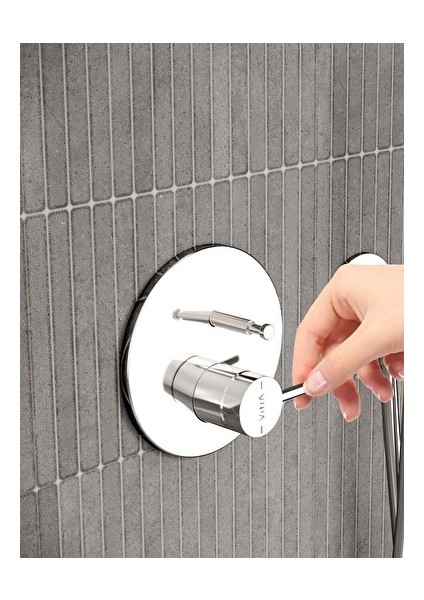 Origin A42620 Ankastre Krom Banyo Bataryası