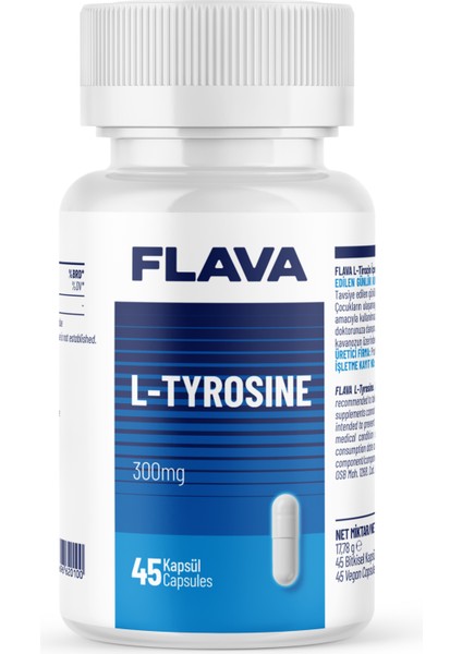L- TYROSİNE - 45 Kapsül