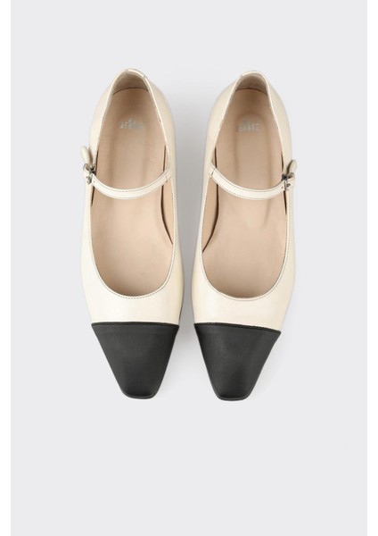 Bej Deri Kadın Günlük Ayakkabı fırsatları