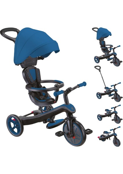 Explorer 4in1 Trike Bisiklet - Kraliyet Mavisi