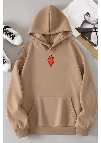 Only Trendwear Unisex Ateş Avatar Baskılı Sweatshirt