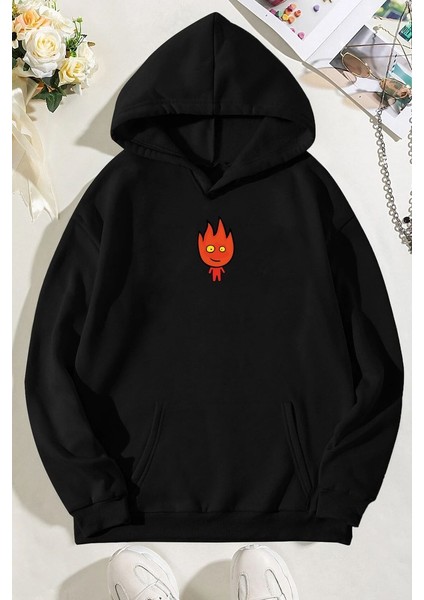 Only Trendwear Unisex Ateş Avatar Baskılı Sweatshirt