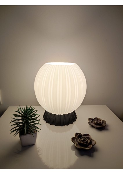 Lumora Modern ve Şık Tasarım Abajur | Dekoratif Masa Lambası Yatak Odası, Salon, Ofis Aydınlatması ve Gece Lambası modelleri