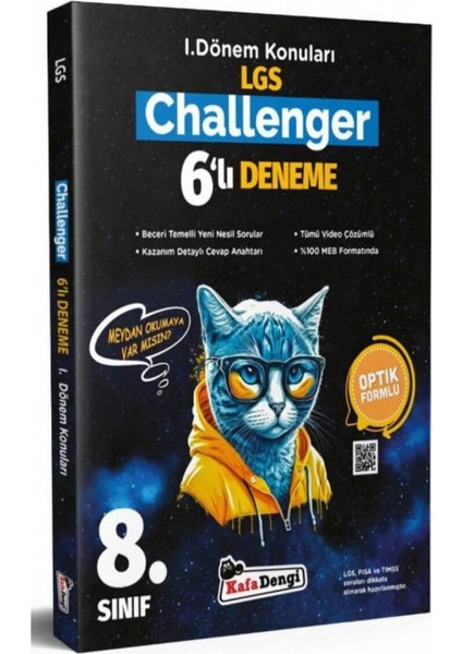 8. Sınıf Challenger İlk Dönem Konuları 6` lı