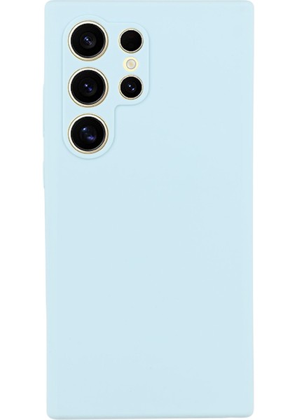 Samsung Galaxy S24 Ultra Telefon Kılıfı Sıvı Silikon Dropproof Kapak (Yurt Dışından)