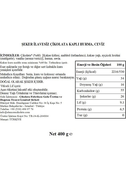Şeker İlavesiz, Glütensiz, Vegan Mix Bitter Çikolata - Büyük Kalp Metal Kutu, 400 gr indirimleri