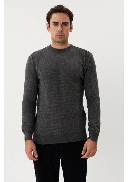 Et 3635 Bisiklet Yaka Desenli Erkek Kazak fiyatları