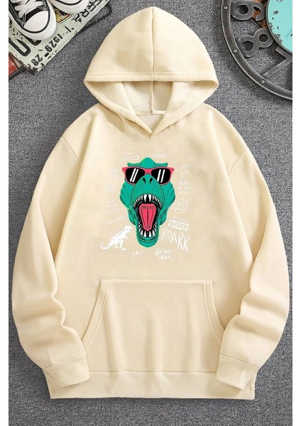 Only Trendwear Unisex T - Rex Baskılı Sweatshirt