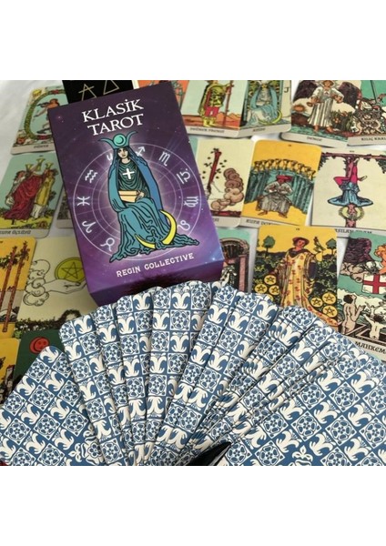 Borderless Klasik Tarot Kartları ve Başlangıç Tarot Kitabı