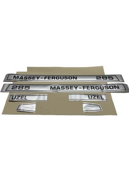 Massey 285 Traktör Yan Yazı Takımı ( Mat )