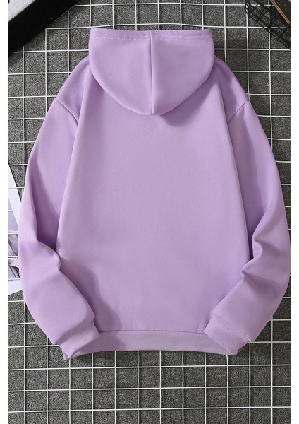 Unisex Michigan Baskılı Sweatshirt