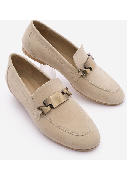 Kadın Loafer Tokalı Günlük Ayakkabı Forez