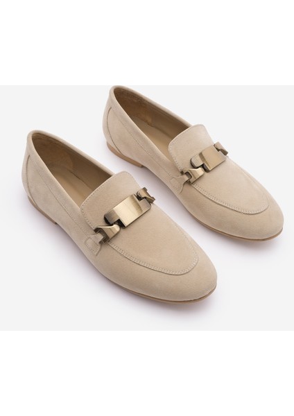 Kadın Loafer Tokalı Günlük Ayakkabı Forez