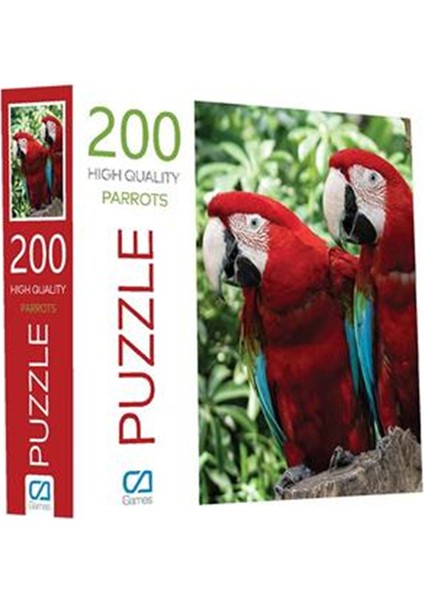 Ca Games Papağan 200 Parça Puzzle
