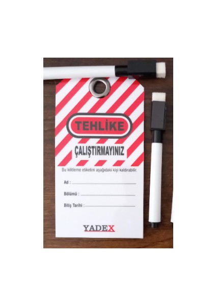 Tehlike Uyarı Etiketleri -Levhaları Eked |yd-Tr-Etiket