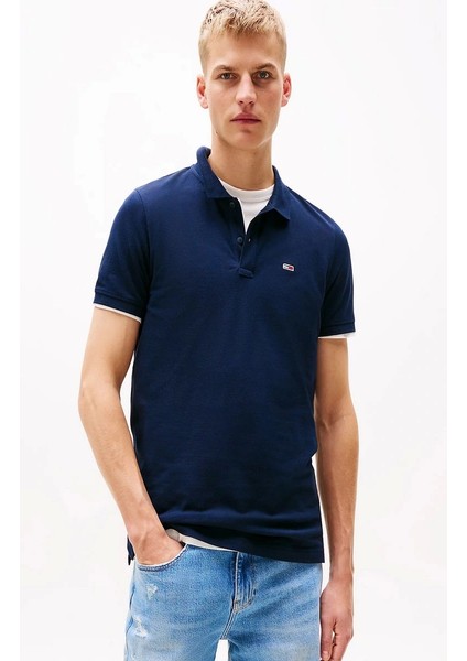 Tjm Slım Placket Polo Ext
