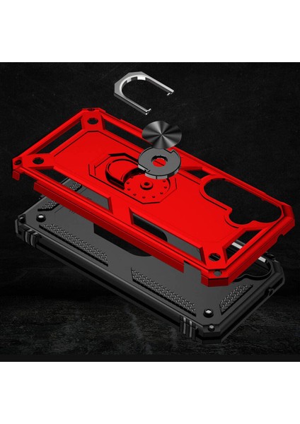 Galaxy S23 Fe Uyumlu Zore Vega Kılıf-Kırmızı fiyatları