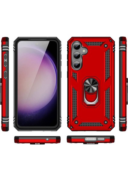 Galaxy S23 Fe Uyumlu Zore Vega Kılıf-Kırmızı indirimleri