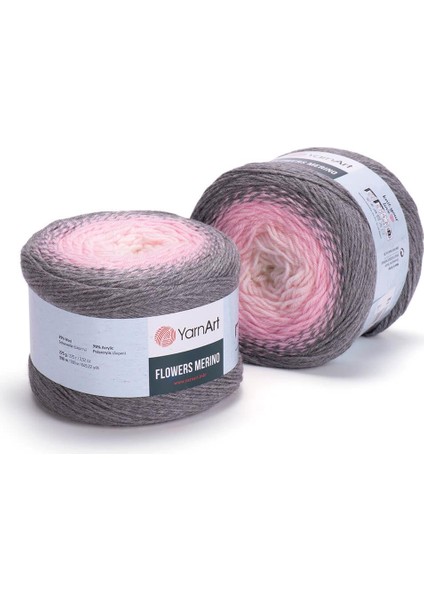 Flowers Merıno Örgü İpi - 544 - 2’li Paket